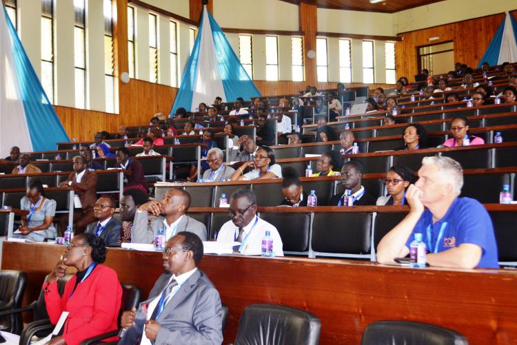 Participants following keenly on presentations