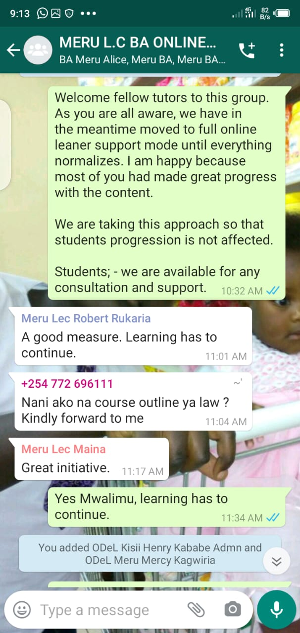 whatsapp group for a Masters Class
