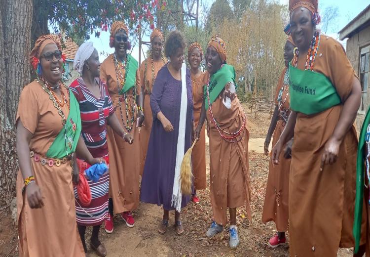Nyeri supported by Women's Enterprise Fund.