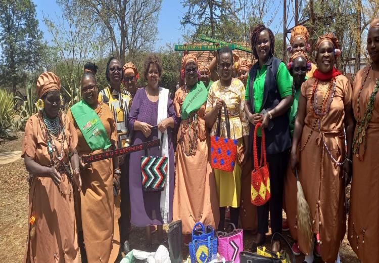 Nyeri supported by Women's Enterprise Fund.