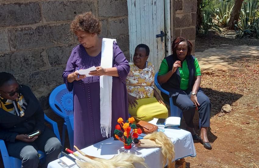 Nyeri supported by Women's Enterprise Fund.