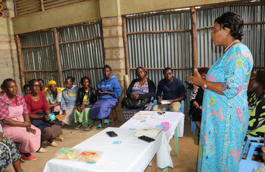 Wee Hub Visit To Ntharene Womens Group Tharaka Nithi County 12th