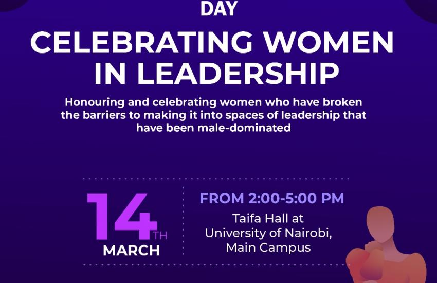 Celebrating Women in Leadership flier