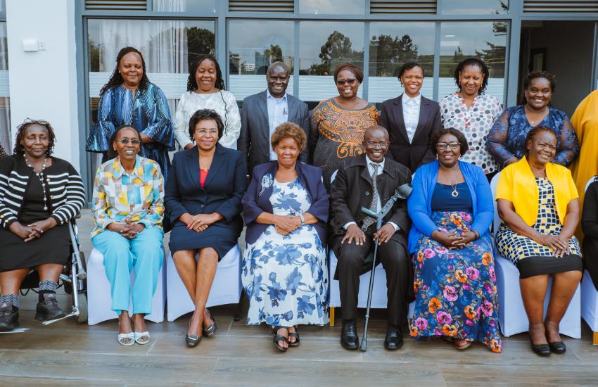 Group photo of participants present