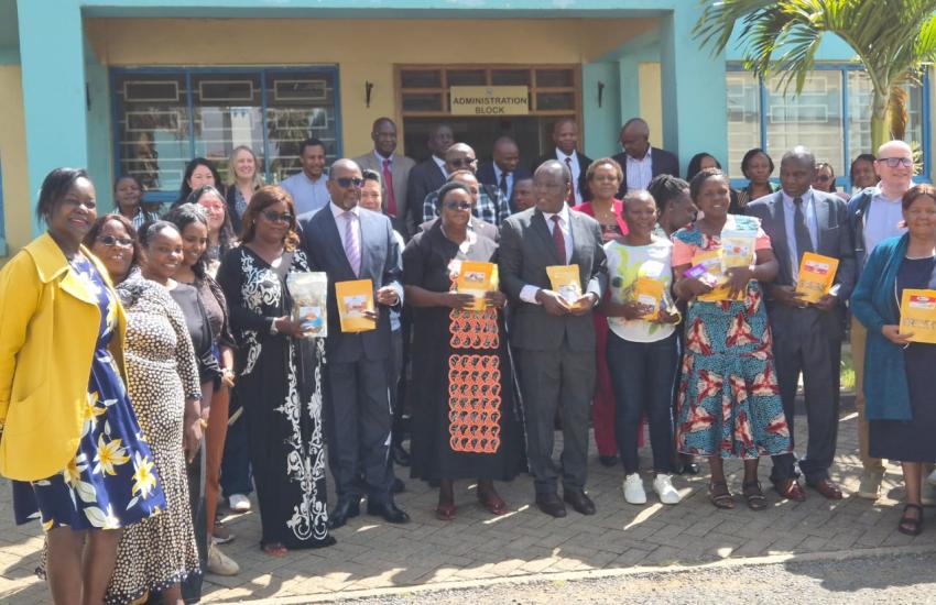 Group photo of participants at the Learning visit