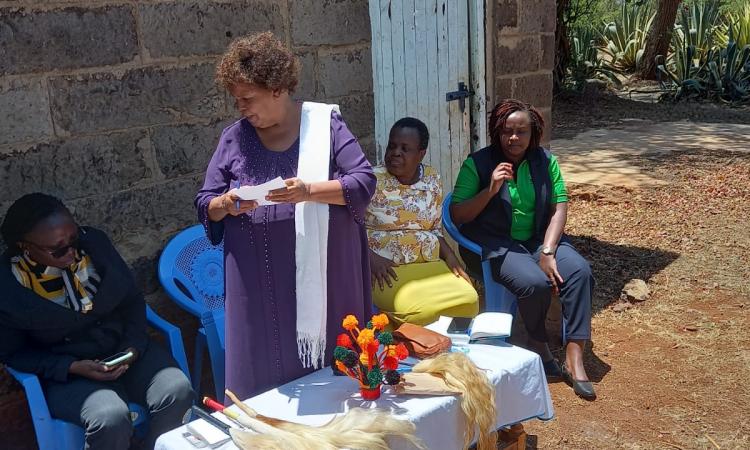 Nyeri supported by Women's Enterprise Fund.