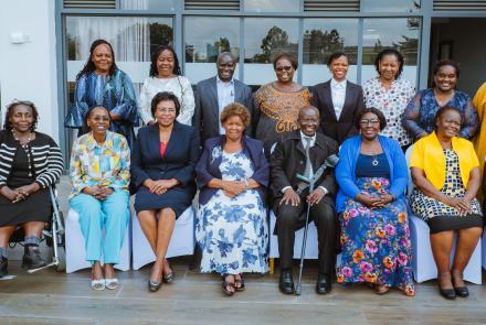 Group photo of participants present